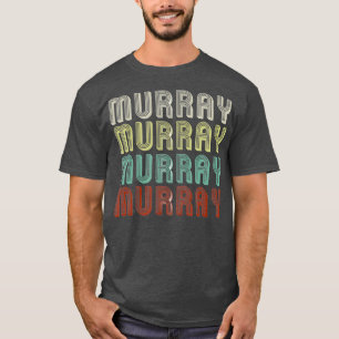 T-shirt Le Nom Est Murray Dans Funny Retro Vintage Disco