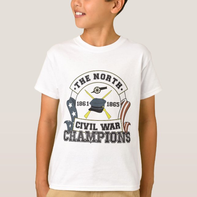 T-shirt Le nord - champions de guerre civile (Devant)