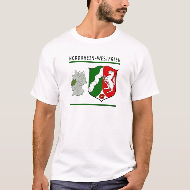 T-shirt Le Nordrhein-Westfalen (Devant)