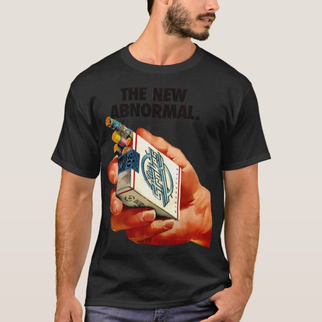 T-shirt Le nouveau fumeur anormal Fumer (Devant)
