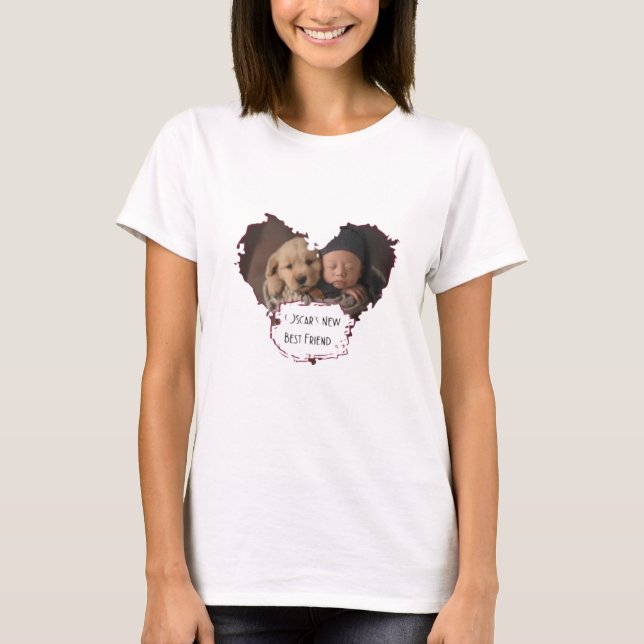 T-shirt le nouveau meilleur ami d'oscar (Devant)
