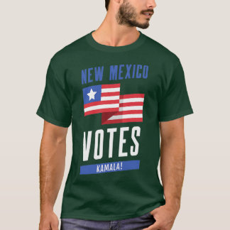 T-shirt Le Nouveau-Mexique vote Kamala