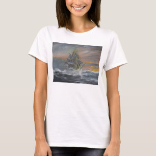 T-shirt Le nova de Terra dirige dans Gale une aube féroce