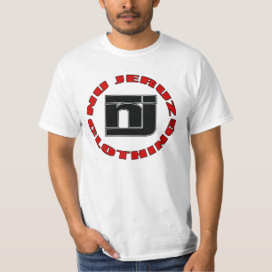 T-shirt le NU entourent la pièce en t