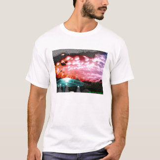 T-shirt Le nuage de bulle remélangent la collection de