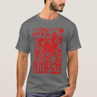 T-shirt le oh voit que j'ai besoin de graines rouge
