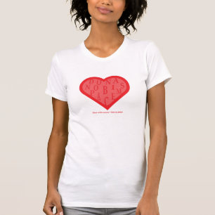 T-shirt Le pacem de nobis de dame = nous donnent la paix