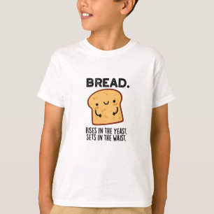 T-shirt Le Pain Augmente Dans Les Ensembles De Levures Dan