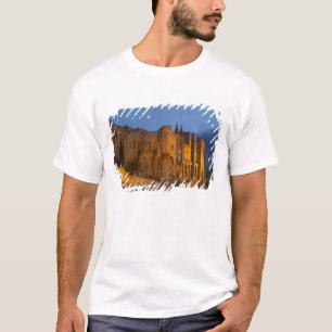 T-shirt Le Palais des Papes à Avignon au coucher du soleil