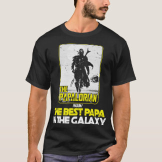 T-shirt Le Papalorien Le Meilleur Papa De La Galaxie Heure