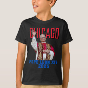 T-shirt Le pape Leon Xiv 2025 - Le premier pape américain