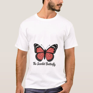 T-shirt Le papillon écarlate