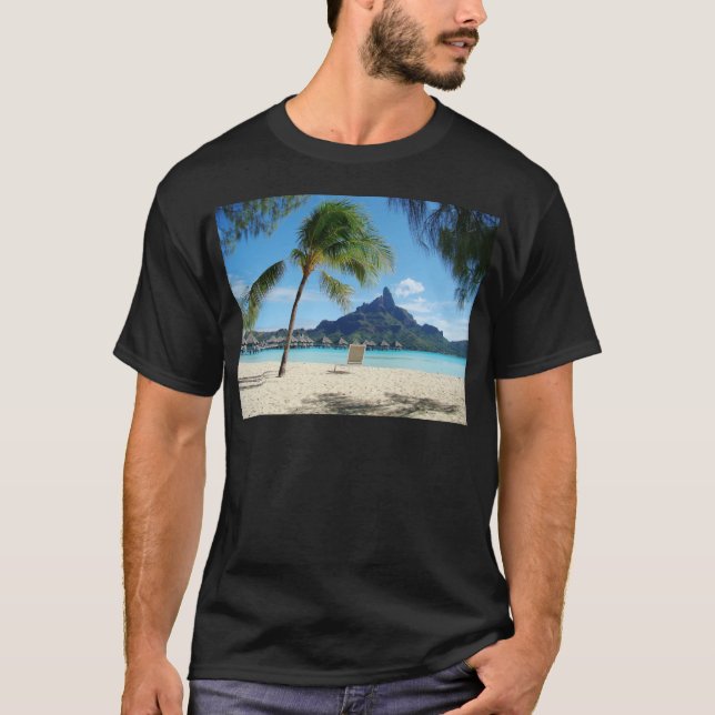 T-shirt Le paradis existe (Devant)