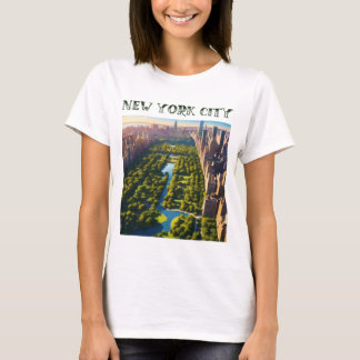 T-shirt le parc central de new york