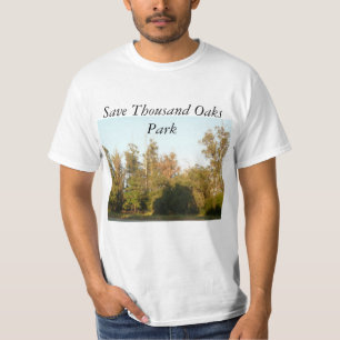 T-shirt Le parc des Mille Chênes sauve la forêt et l'hab