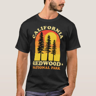 T-shirt Le parc national de Redwood