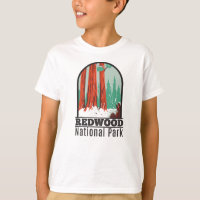 Le Parc National De Redwood En Californie Vintage 