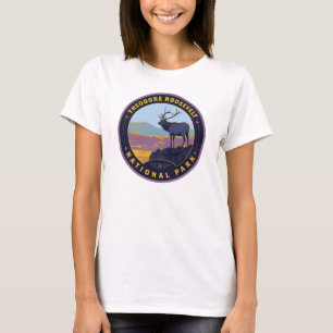 T-shirt Le Parc national de Theodore Roosevelt