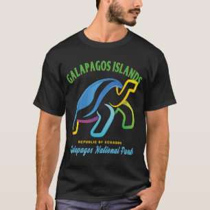 T-shirt Le Parc National Des Galapagos République De L'Equ