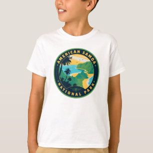 T-shirt Le Parc national des Samoa américaines