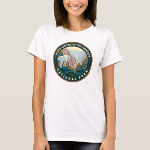 T-shirt Le Parc national du Canyon Noir