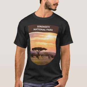 T-shirt Le Parc national du Serengeti