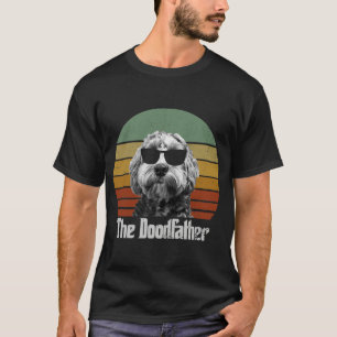 T-shirt Le Parrain Meilleur Doodle Papa Doodle Doodle Père