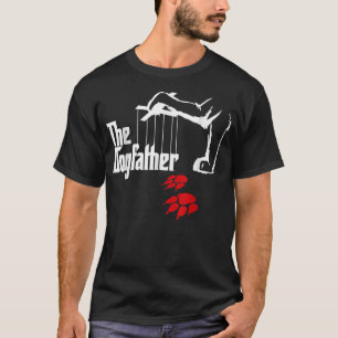 T-shirt Le Parrain pour Papa Cadeau Drôle et Cool pour la