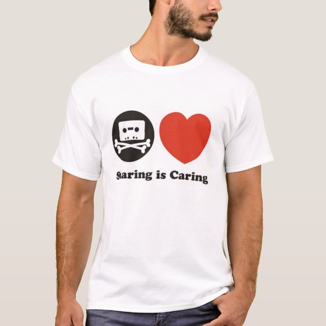 T-shirt Le partage s'inquiète ! (Devant)