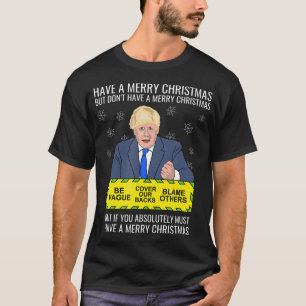 T-shirt Le parti conservateur anti-Pm Johnson 