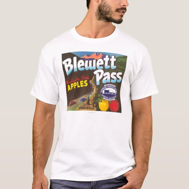 T-shirt Le passage Apple de Blewett marquent - le (Devant)