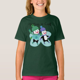 T-shirt Le patinage de pingouins est frais