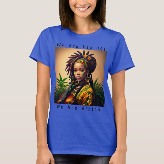 T-shirt Le patrimoine africain à l'Hip hop (Devant)