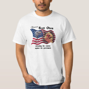 T-shirt Le patriote Scott Olsen, occupent Oakland
