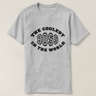 T-shirt Le patron le plus frais au monde
