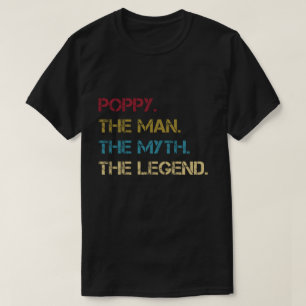 T-shirt Le pavot l'homme le mythe la légende engendre le