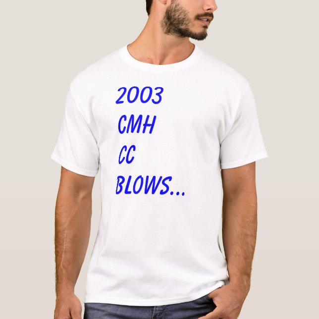T-shirt Le pays croisé de CMH souffle… (Devant)