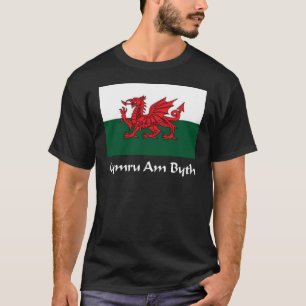 T-shirt Le Pays de Galles - le drapeau de Cymru AM Byth