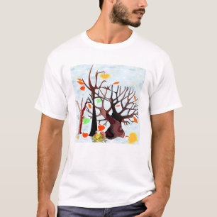 T-shirt Le pays des merveilles de l'automne