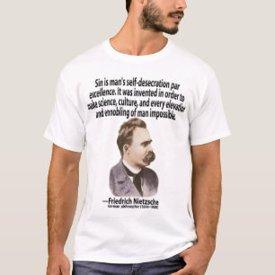 T-shirt Le péché est équipe l'auto-profanation