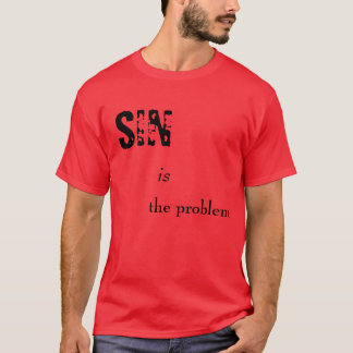 T-shirt Le PÉCHÉ est le problème