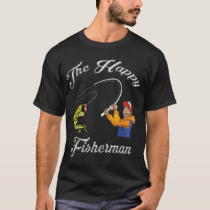 T-shirt Le pêcheur heureux