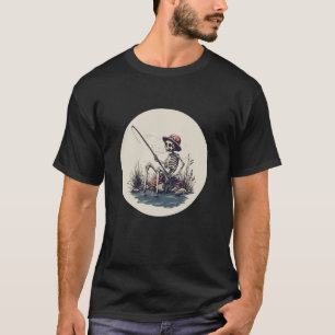 T-shirt Le pêcheur mort-vivant le plus drôle pour garçons