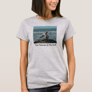 T-shirt Le pélican et sa goéland