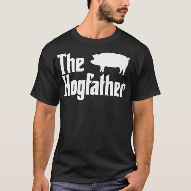 T-shirt Le père de famille Funny Papa Cochon de lait Papa  (Devant)