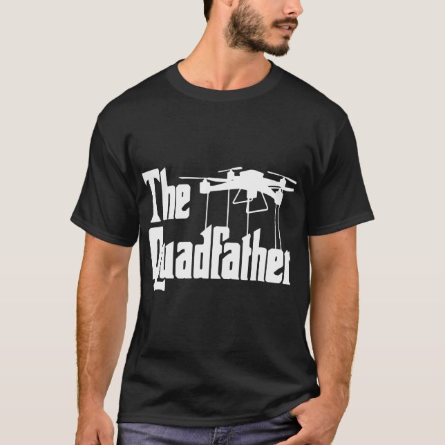 T-shirt le père de quadfather (Devant)
