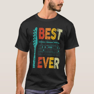 T-shirt Le Père Guitariste Meilleur Papa Jamais D A D Chor