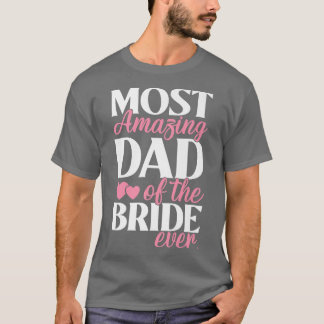T-shirt Le père le plus Extraordinaire de la Mariage de ma