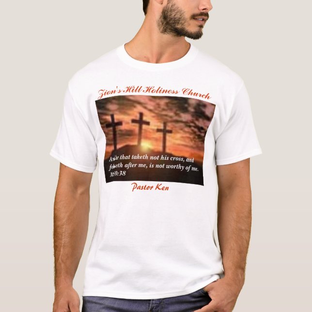 T-shirt Le père les pardonnent (Devant)