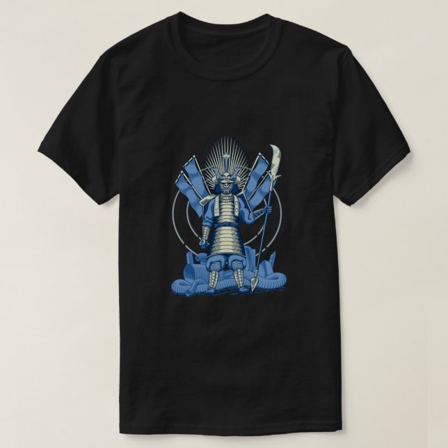 T-shirt Le Père Noël Conquiert La Classique Martiane (Design devant)